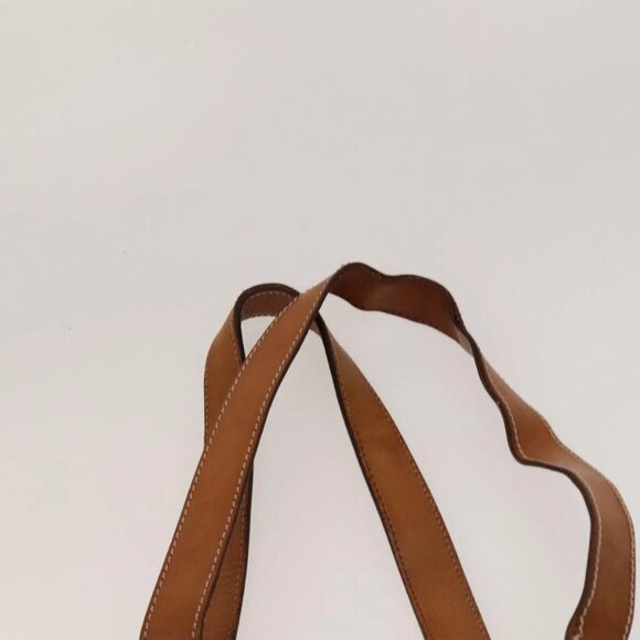 CELINE Macadam Canvas Tote Bag PVC Leather Brown Auth BA1814 - Picture 9 of 16